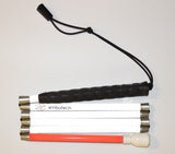 50"- 6 Sections Graphite Mobility Folding Cane, Pencil Tip