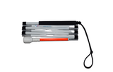 60"- 5 Sections Fiberglass Mobility Folding Cane, Pencil Tip